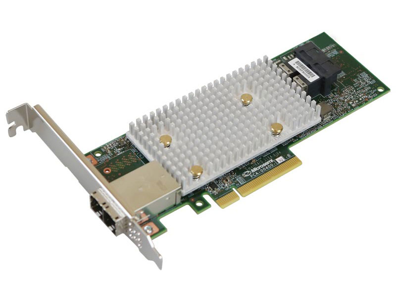 

Контроллер RAID Microsemi Adaptec SmartRAID 3154-8i8e Single, 8 internal port, 8 external ports, PCIe Gen3 ,x8