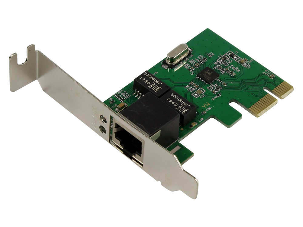 

Контроллер ORIENT XWT-R81PEL, PCI-E Gigabit Ethernet Card, RTL8111E chipset, 10/100/1000 Мбит/с, Low Profile, oem