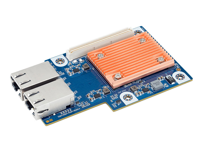 

Сетевая карта Gigabyte Intel® X550-AT2 OCP type 10Gb/s 2-port LAN Card (CLNO222) CLNO222NR-00-10A1