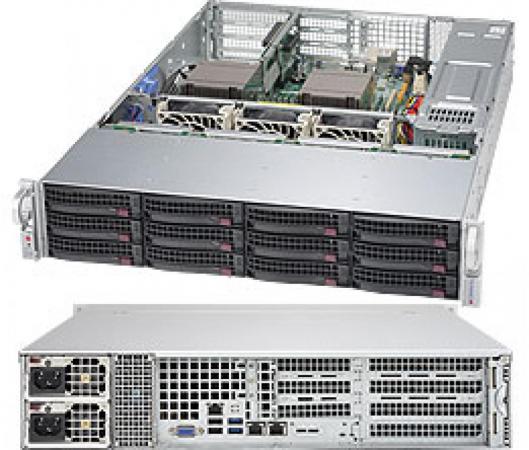 

Серверная платформа Supermicro SYS-6028R-T + 2 SNK-P0048PS