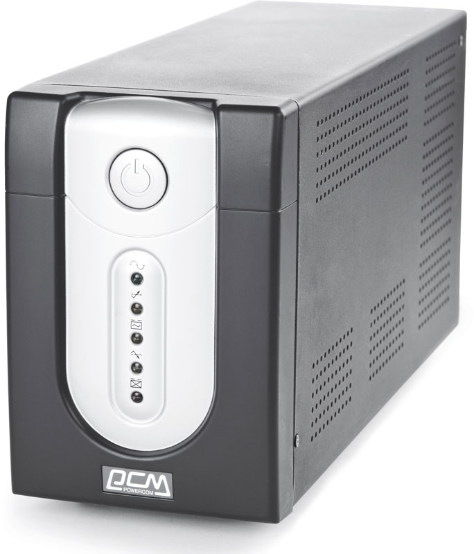 ИБП Powercom IMP-3000AP Imperial 3000VA/1800W USB,AVR,RJ11,RJ45 (6 IEC)* ибп powercom vrt 1000xl vanguard rm 1000va 900w 2u rs232 usb 6 x iec