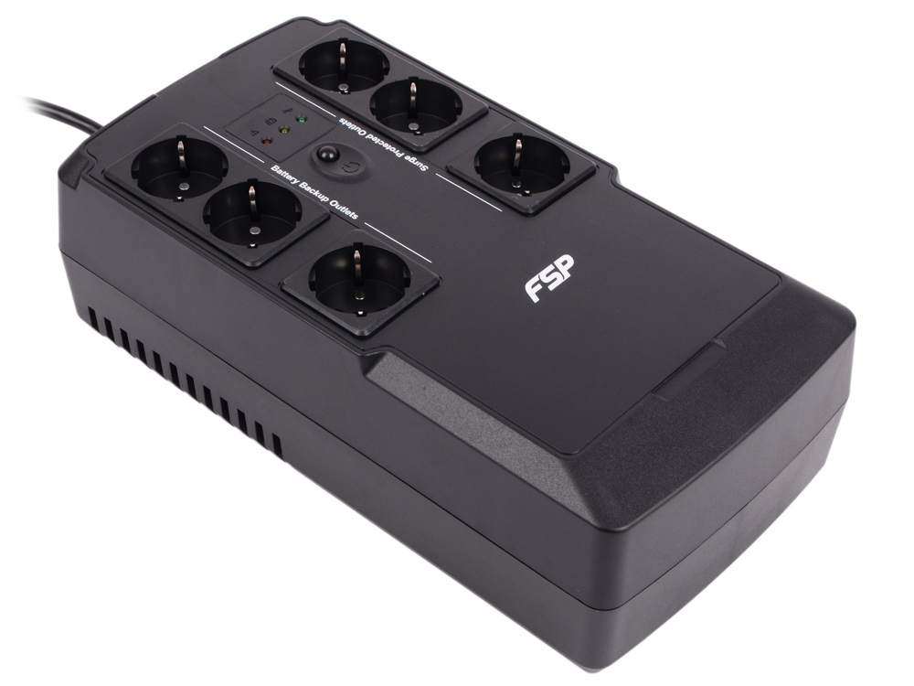 

ИБП FSP AGA 400 400VA/240W (3+3 EURO)