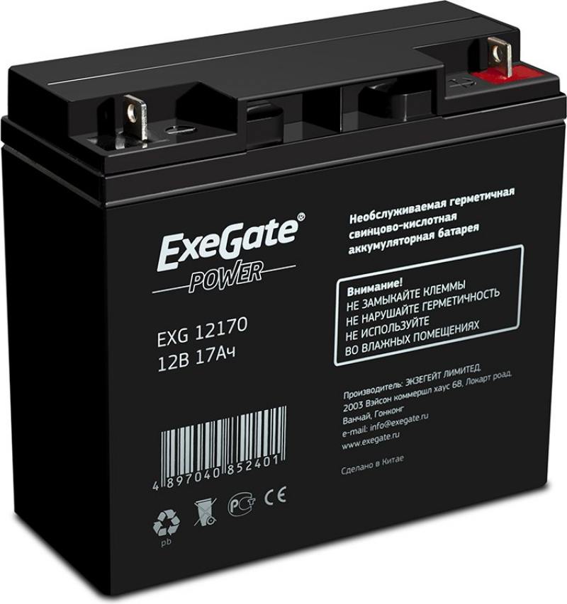 Exegate 12v. Gp12170 12v 17ah. Аккумулятор для ИБП 12v 17ah. Батарея для ИБП Exegate 1250. Аккумулятор для бензогенератора 12v 17ач.