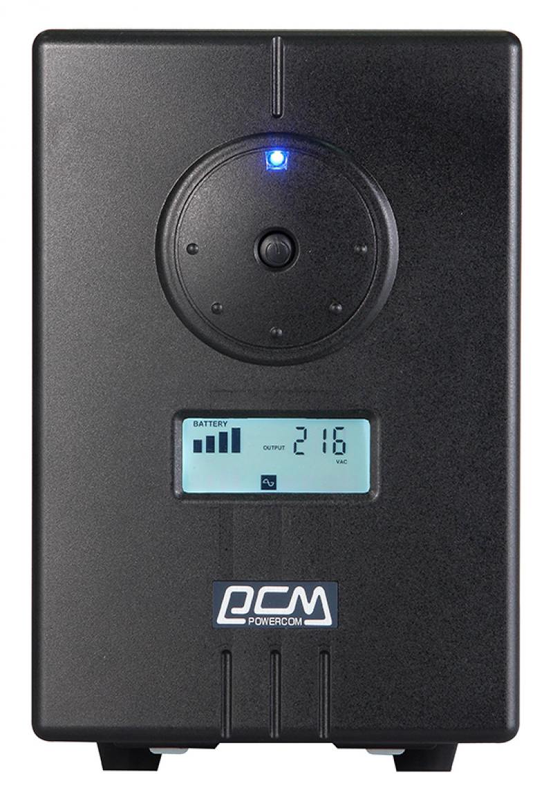 все цены на ИБП Powercom INF-800 480Вт 800ВА черный онлайн