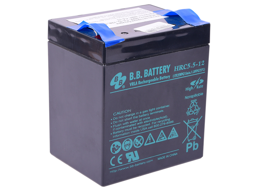 

Батарея B.B. Battery HRC 5.5-12 5Ач 12B