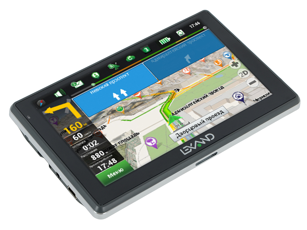 

Портативный GPS навигатор LEXAND SA5 HD+