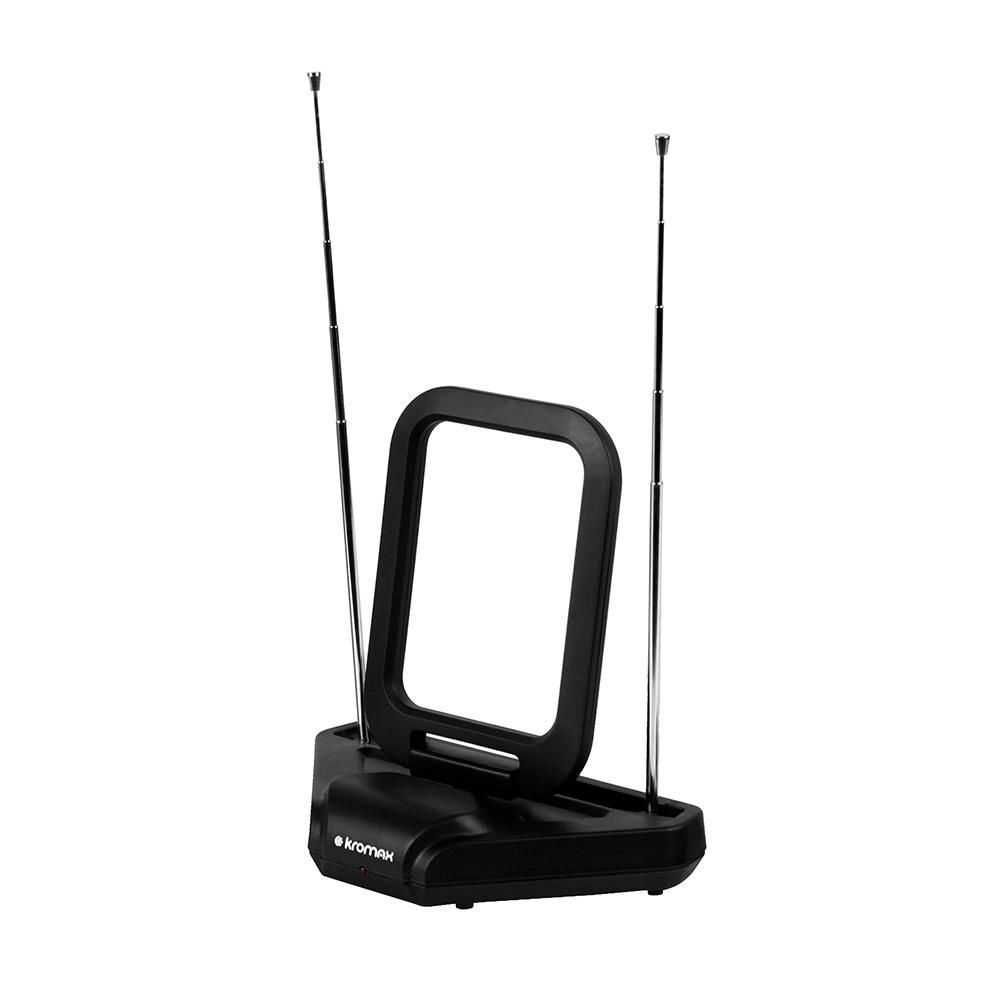 

Телевизионная антенна Kromax TV FLAT-03 black VHF: 87,5-230 МГц, UHF: 470-860 МГц, коэф. ус 28dB