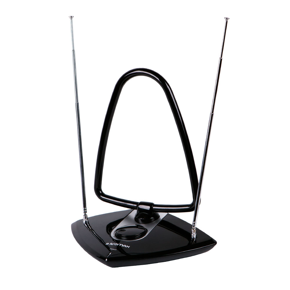

Телевизионная антенна Kromax TV FLAT-06 black VHF: 87,5-230 МГц, UHF: 470-860 МГц, коэф. ус 28dB