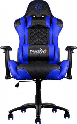 

Кресло компьютерное игровое Thunder X3 TGC12 сине-черный TGC12-BB