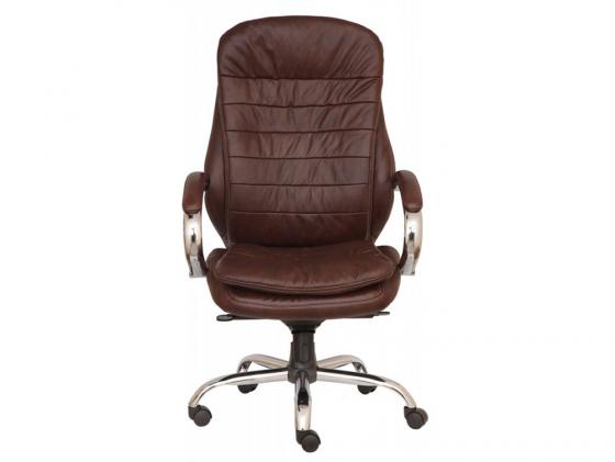 

Кресло Buro T-9950AXSN/Chocolate темно-коричневый кожа