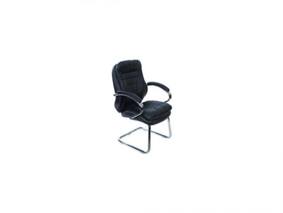 

Кресло Buro T-9950AV/Black низкая спинка кожа черный