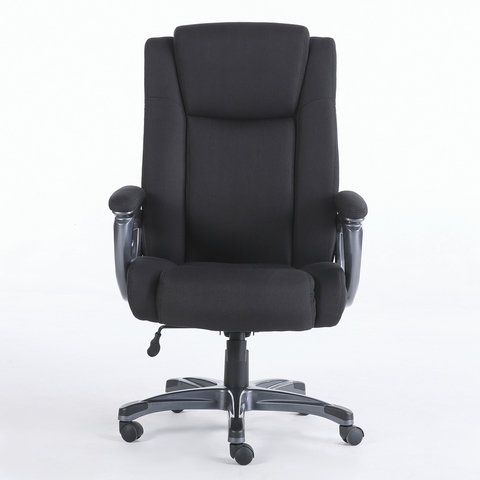 

Кресло офисное BRABIX "Solid HD-005", нагрузка до 180 кг, ткань, черное