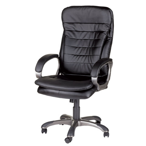 

Кресло офисное BRABIX "Omega EX-589", экокожа, черное, 531400