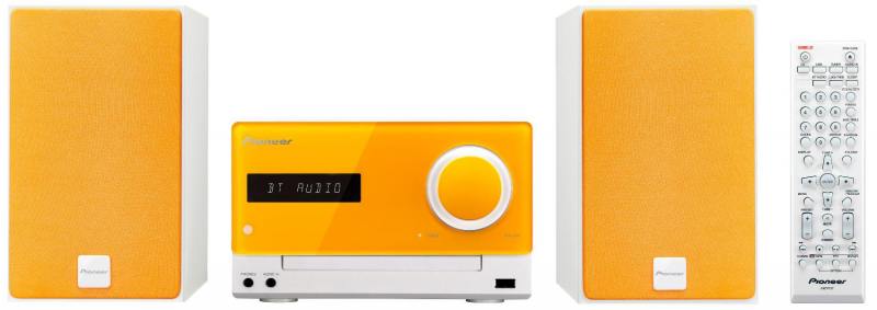 Микросистема Pioneer X-CM35-D 30Вт оранжевый