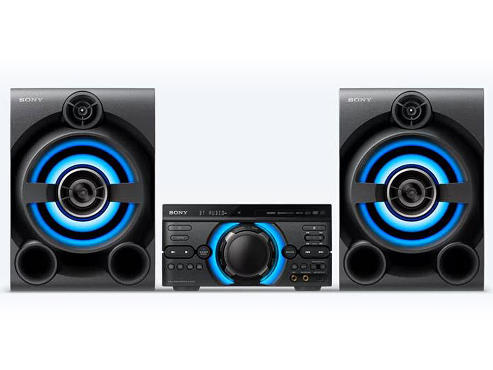 

Минисистема Sony MHC-M60D черный CD/CDRW/DVD/DVDRW/FM/USB/BT