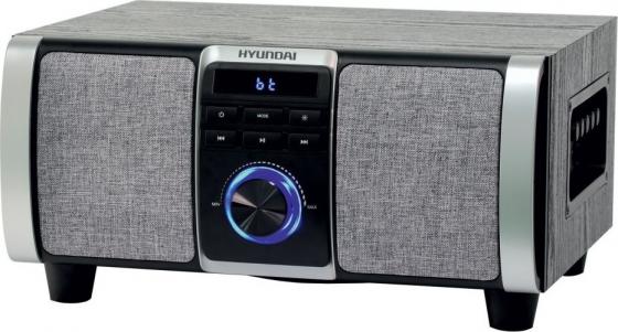 

Минисистема Hyundai H-MAC120 серый 60Вт/FM/USB/BT/SD/MMC
