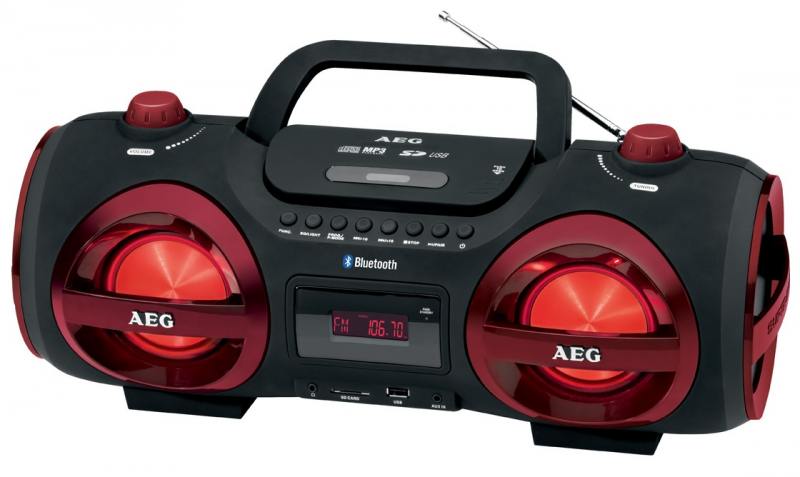 

Магнитола AEG SR 4359 BT red