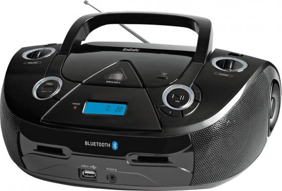 

Аудиомагнитола BBK BX318BT черный 5Вт/CD/CDRW/MP3/FM(dig)/USB/BT