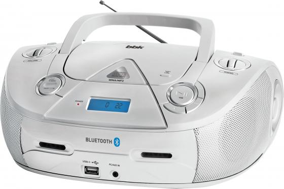 

Аудиомагнитола BBK BX318BT серебристый 5Вт/CD/CDRW/MP3/FM(dig)/USB/BT
