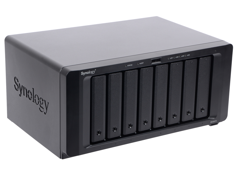 

Сетевой накопитель Synology DS1817+(2GB)