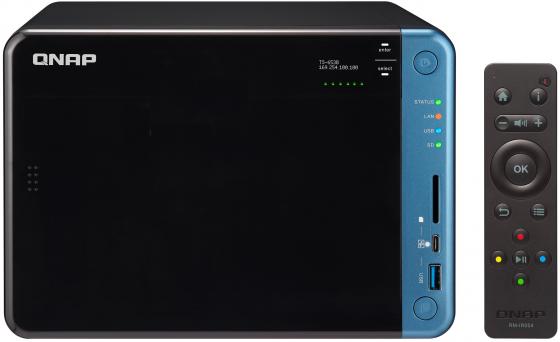 

Сетевое хранилище QNAP TS-653B-8G Сетевой RAID-накопитель, 6 отсеков для HDD, 2 HDMI-порта. Intel Celeron J3455 1,5 ГГц, 8 ГБ.