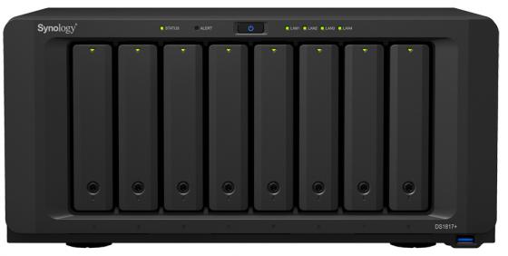 

Сетевой накопитель Synology DS1817+(8GB)