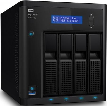 

Сетевое хранилище WD My Cloud Pro PR4100 WDBKWB0000NBK-EEUE