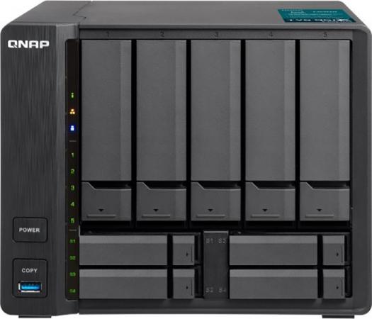 

Сетевое хранилище (NAS) QNAP TVS-951X-2G 9-Bay NAS, Intel Celeron 3865U dual-core 1.8 GHz , 2GB DDR4 (1 x 2GB) SODIMM RAM