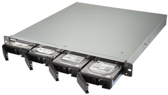 

Сетевой RAID-накопитель QNAP TS-453BU-2G NAS 4 HDD trays, rackmount, 1 PSU. 4-core Intel Celeron J3455 1,5 GHz