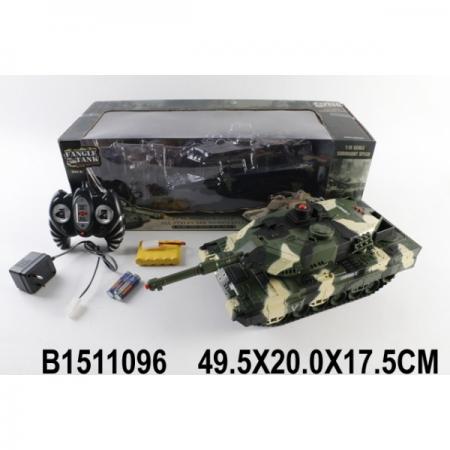 

Танк р/у на аккум., свет+звук, usb з/у, цвет в ассорт. 11777 в кор. в кор.12шт