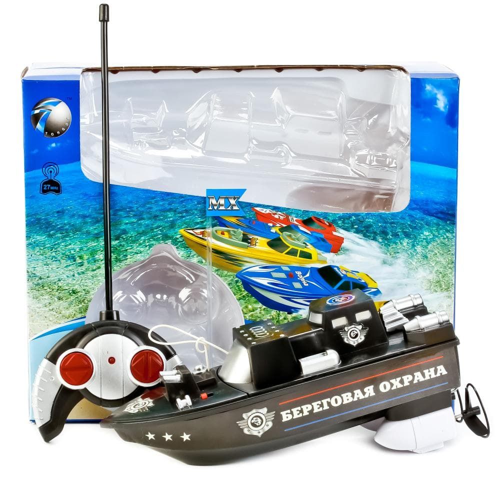 

КАТЕР Р/У В РУСС. КОР. 28*10*22СМ в кор.24шт береговая охрана