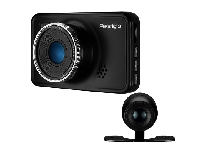 

Автомобильный видеорегистратор Prestigio RoadRunner 526DL, 3.0`(960*240) , micro SD/SDHC, color/Black