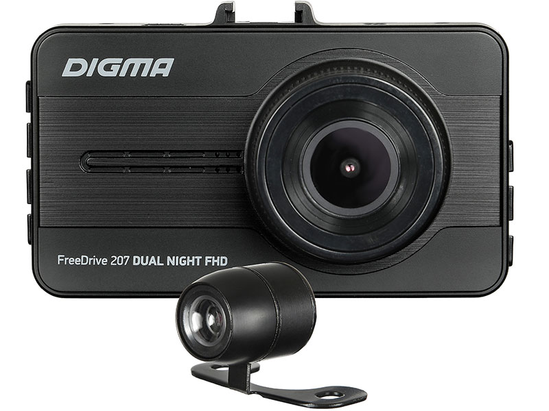 

Видеорегистратор Digma FreeDrive 207 DUAL Night FHD черный 2Mpix 1080x1920 1080p 150гр. GP6248