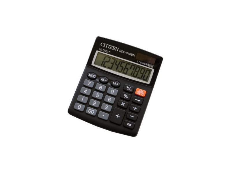 

Калькулятор Citizen SDC-810BN 10 разряда бухгалтерский черный