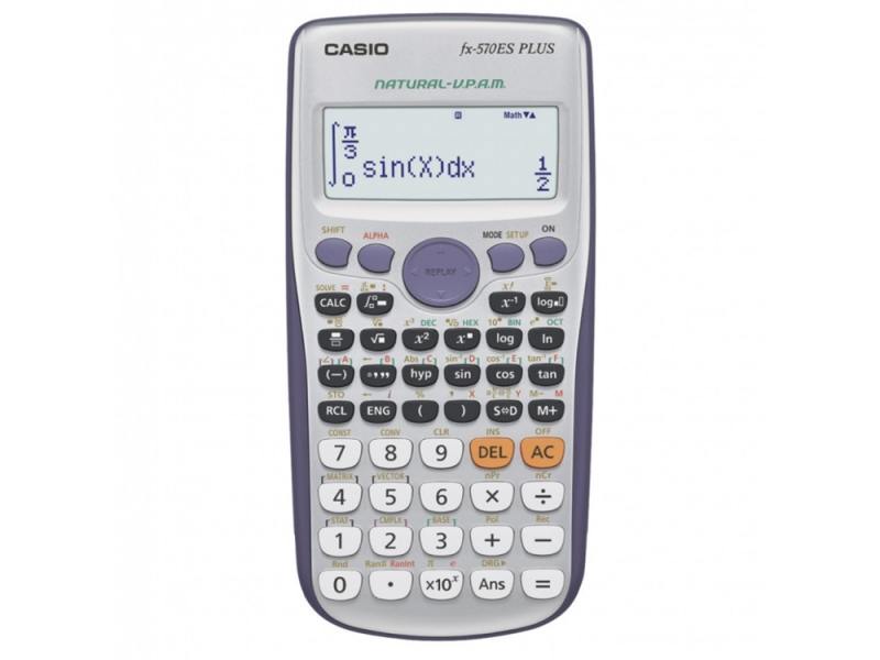 

Калькулятор Casio FX-570ESPLUS Матричный, 2-строчный