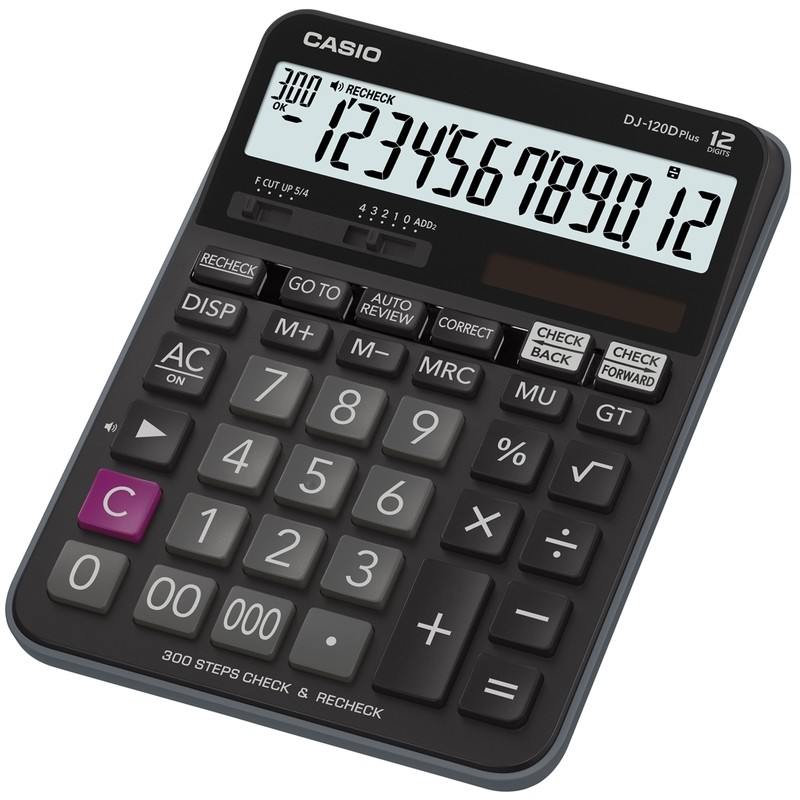 

Калькулятор настольный CASIO DJ-120D Plus 12-разрядный