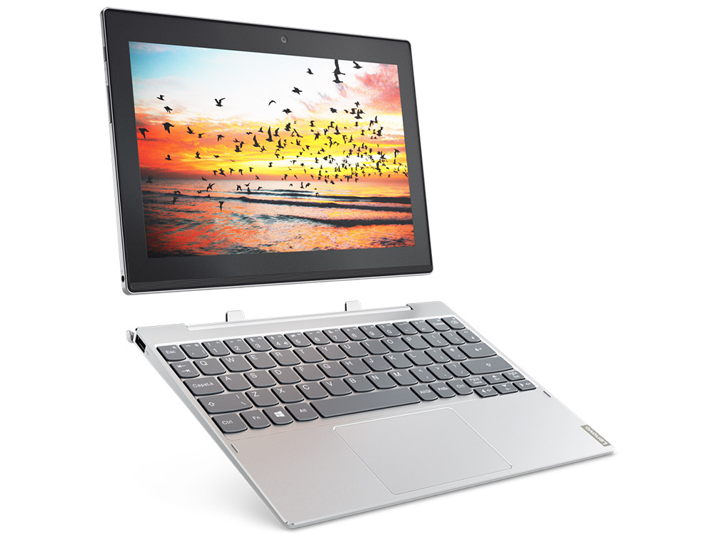 

Планшет Lenovo MiiX 320-10ICR (80XF007TRK) Atom x5-Z8350 (1.44) / 2Gb / 32Gb / 10.1" IPS FHD / Wi-Fi / BT / 2+5mpx / Win 10 / Трансформер / Silver