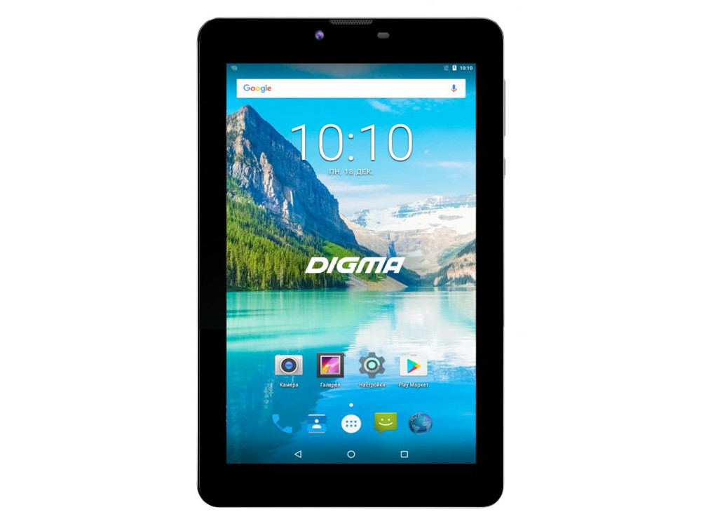 

Планшет Digma Plane 7574S 4G (Black) Spreadtrum SC9832 (1.3) / 1Gb / 8Gb / 7" 1024x600 IPS / 3G / 4G LTE / 2Mp, 0.3Mp Cam / Android 7.0