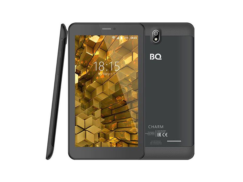 

Планшет BQ-7081G Charm MT8321 / 1Gb / 8Gb / 7" IPS WSVGA / Wi-Fi / BT / 3G / 8+5mpx / Android 7 / Black