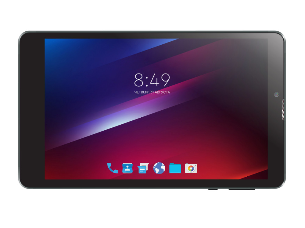 

Планшет Vertex Tab 4G 8-1 (VT81-GRF) MediaTek MT8735 (1.1) / 1GB / 8GB / 8" 1280x800 IPS / 3G / 4G LTE / 5Mp, 2 Mp / Android 7.0 (Grafite)