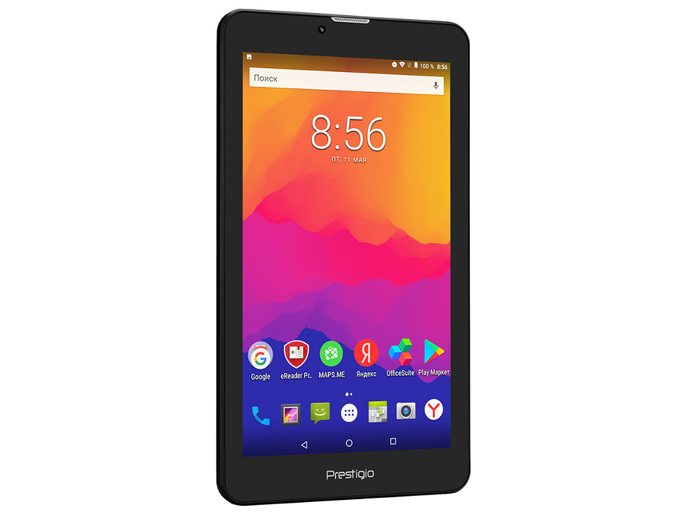 

Планшет Prestigio Wize 3327 3G (PMT33273GCCIS) Quad Сore (1.3) / 1GB / 8GB / 7" 1024*600 IPS / 2SIM / 3G / 2.0Mp, 0.3Mp / Android 7.0 (Black)