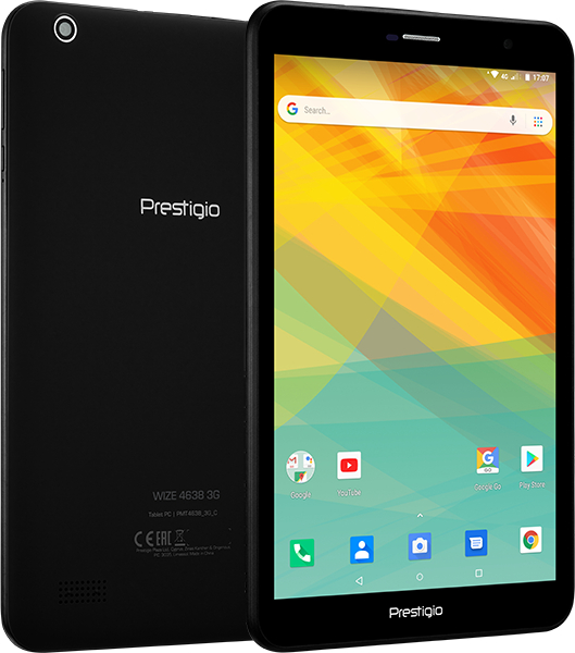 

Планшет Prestigio WIZE 4638 3G Четырехъядерный (1.3) / 1Gb / 8Gb / 8" IPS WXGA / Wi-Fi / 3G / noLTE / 2mpx+0,3mpx / Android 8.1 / Black