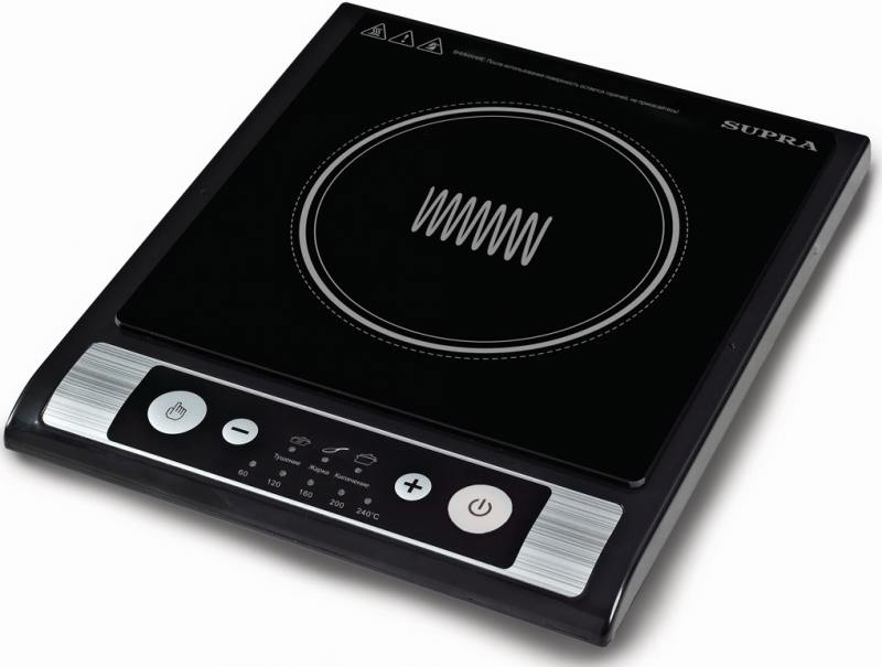 

Электроплитка Supra HS-700I 2000Вт черный