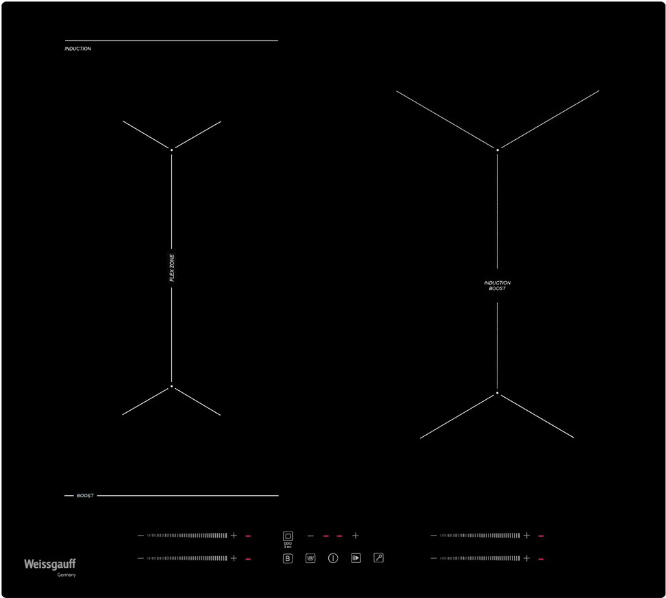 

Варочная панель Weissgauff HI 643 BY