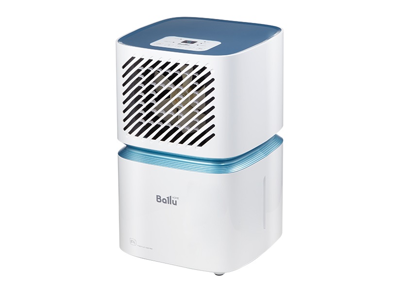 

Осушитель воздуха Ballu BDV-12L белый/голубой 12 л, 15 м2, 12 л/сут