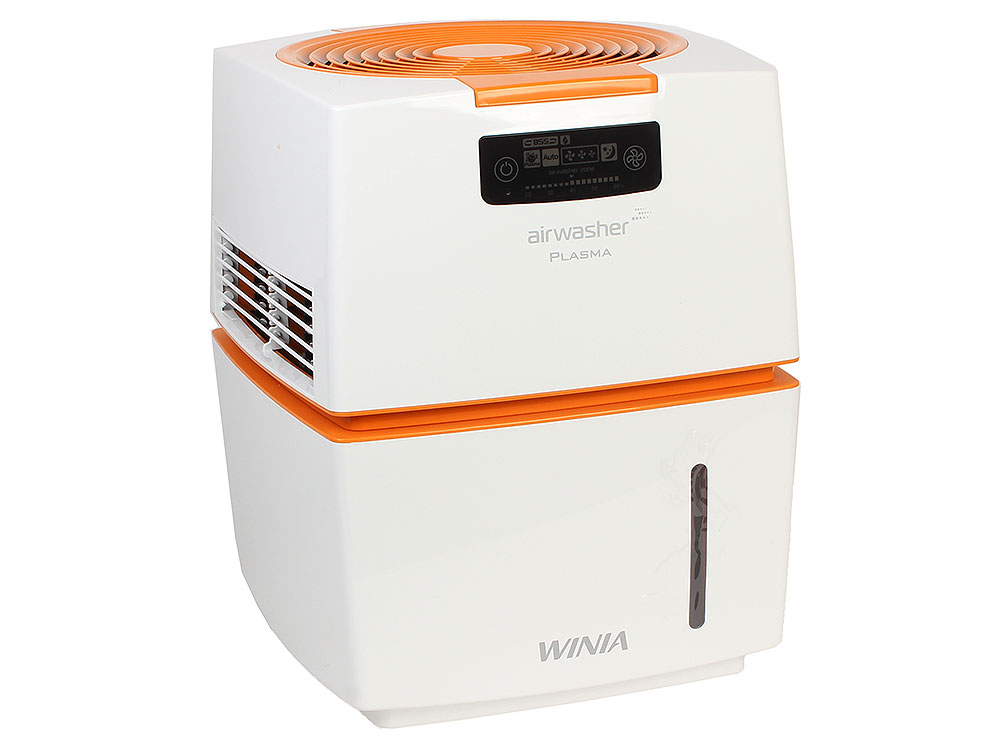 

Очиститель воздуха Winia AWM-40PTOC, мощность 11 Вт., S-28.4 м, фильтр Bio-Silver Stone, LED дисплей, белый с оранжевой полосой