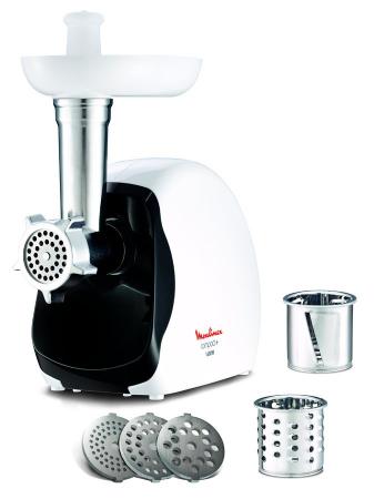 

Мясорубка Moulinex ME110130 1600Вт белый/черный