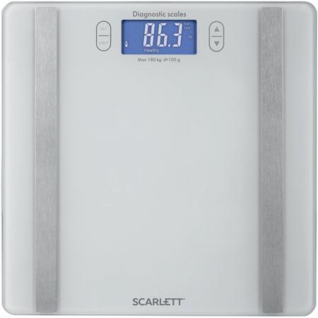 Весы напольные Scarlett SC-BS33ED85 белый 180 кг