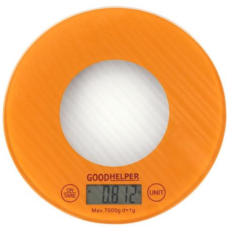 Весы кухонные Goodhelper KS-S03 оранжевый