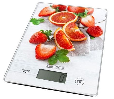 

Кухонные весы HOME ELEMENT HE-SC932 фруктовый микс